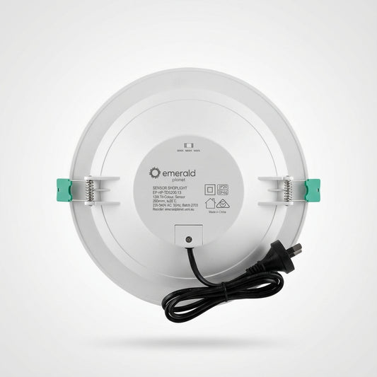 Emerald Planet LED Shoplight HP Eclipse Series G2 Tri-colour Dimmable 13W 200mm