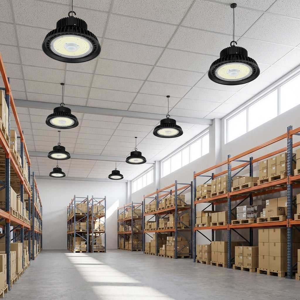 ERS Tech LED High Bay Light 60W CCT: 5000 - 5500K Occupancy + Daylight Sensor