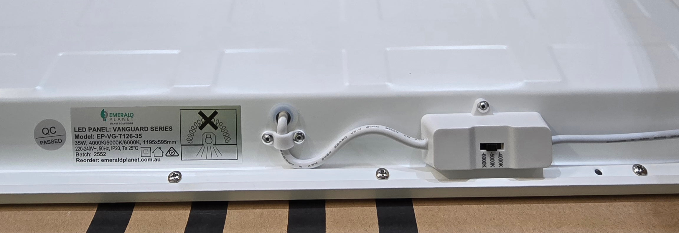 LED Vanguard Panel Light 35W 1195-595mm