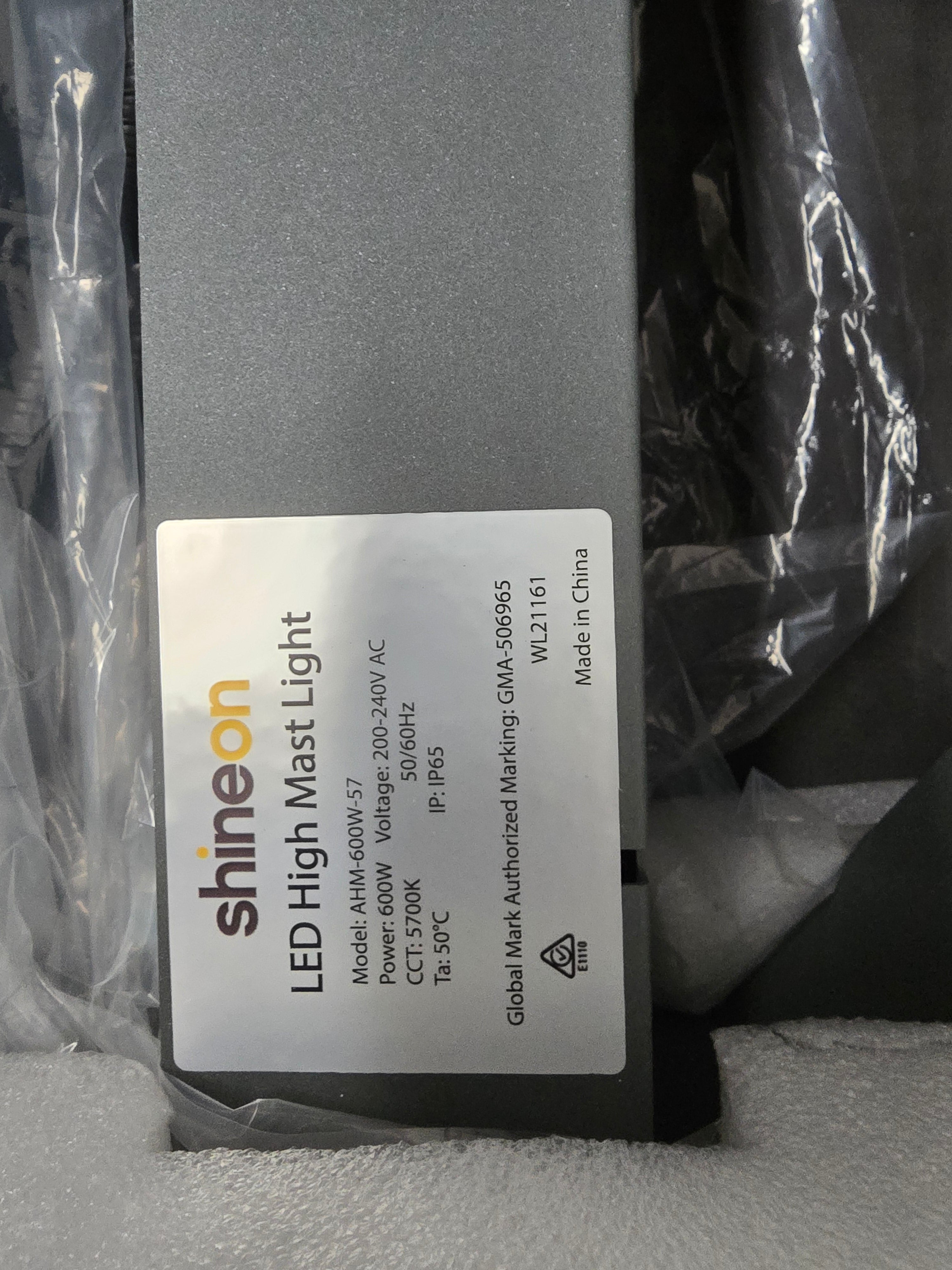 Shineon LED High Mast Lights In Road Cases