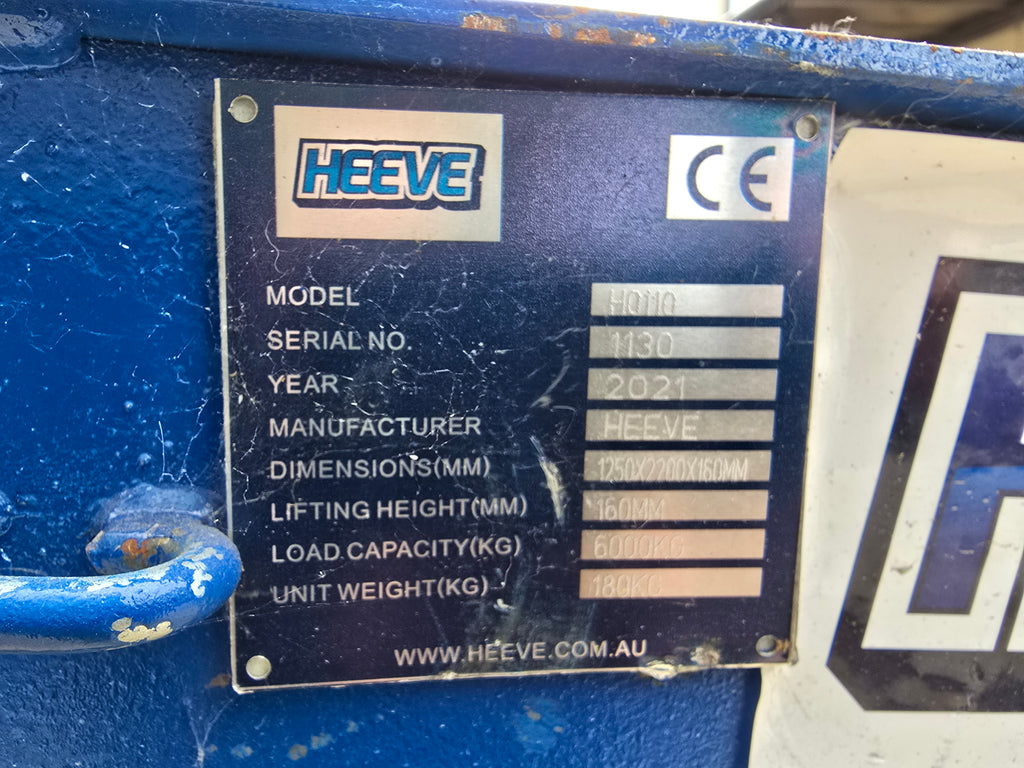 2021 Heere 6T Container Ramp