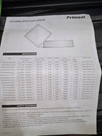 Primsal 14W Dual Sensor LED Light Panels, 1235x285x325mm
