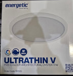 Energetic Ultrathin V Five Colour Oyster 17W light, 23x294mm, IP54