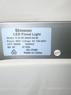 Shineon LED Flood Light (TORQ MK2) 60W CCT: 5000K