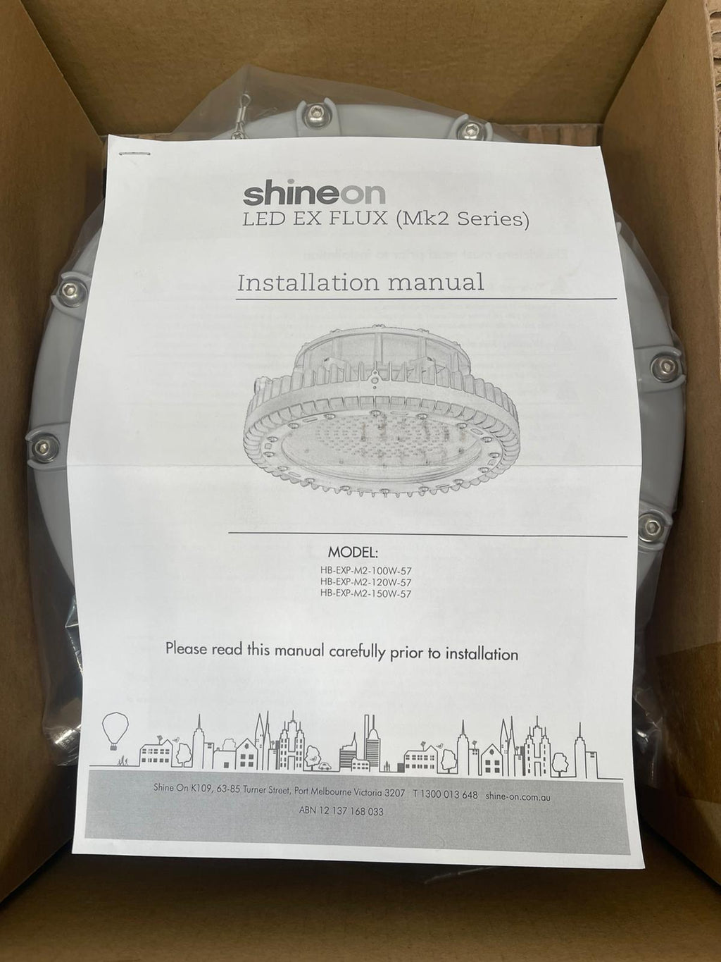 Shineon LED EX Flux (Mk2 Series) Explosion Light