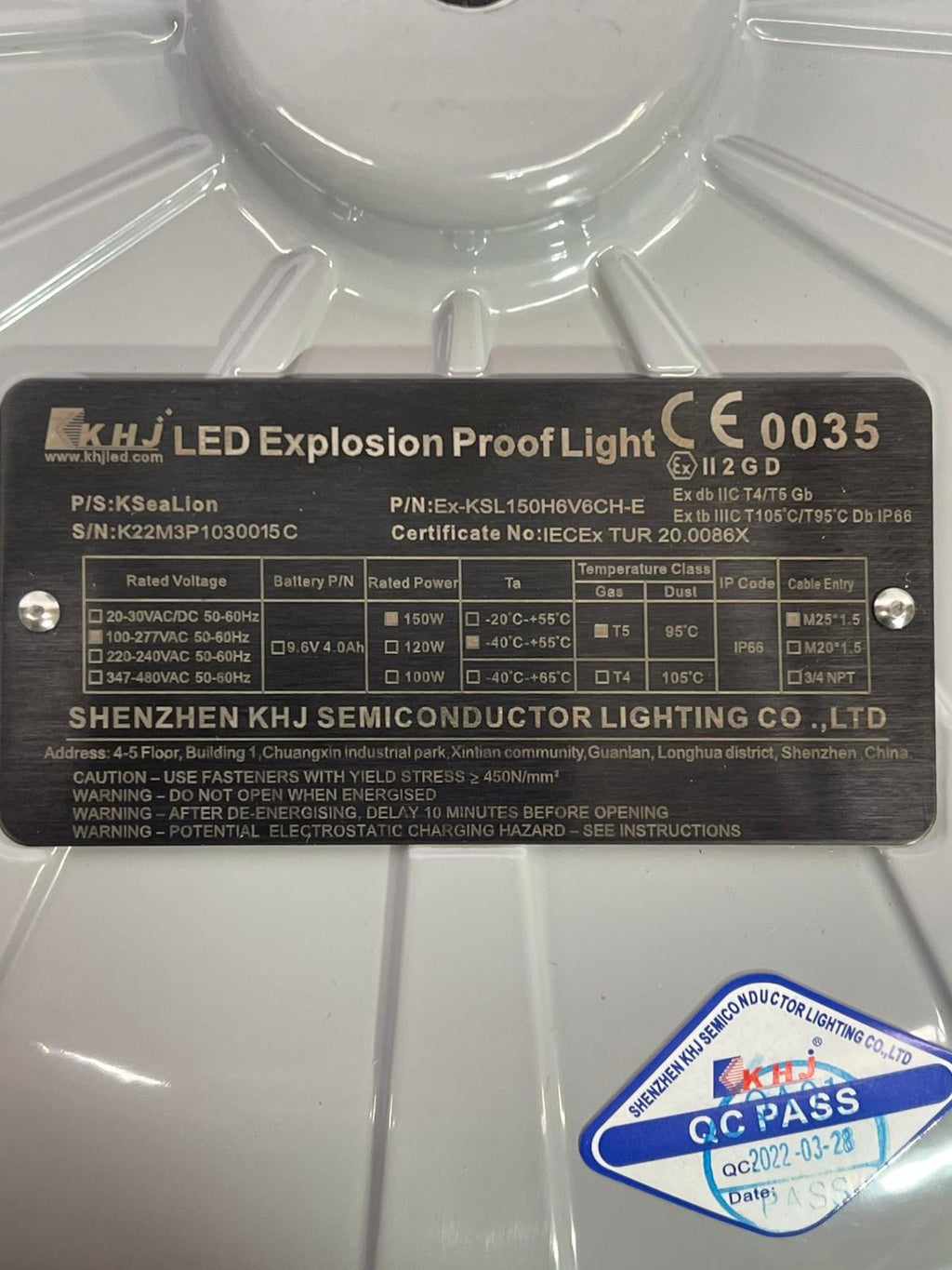 Shineon LED EX Flux (Mk2 Series) Explosion Light