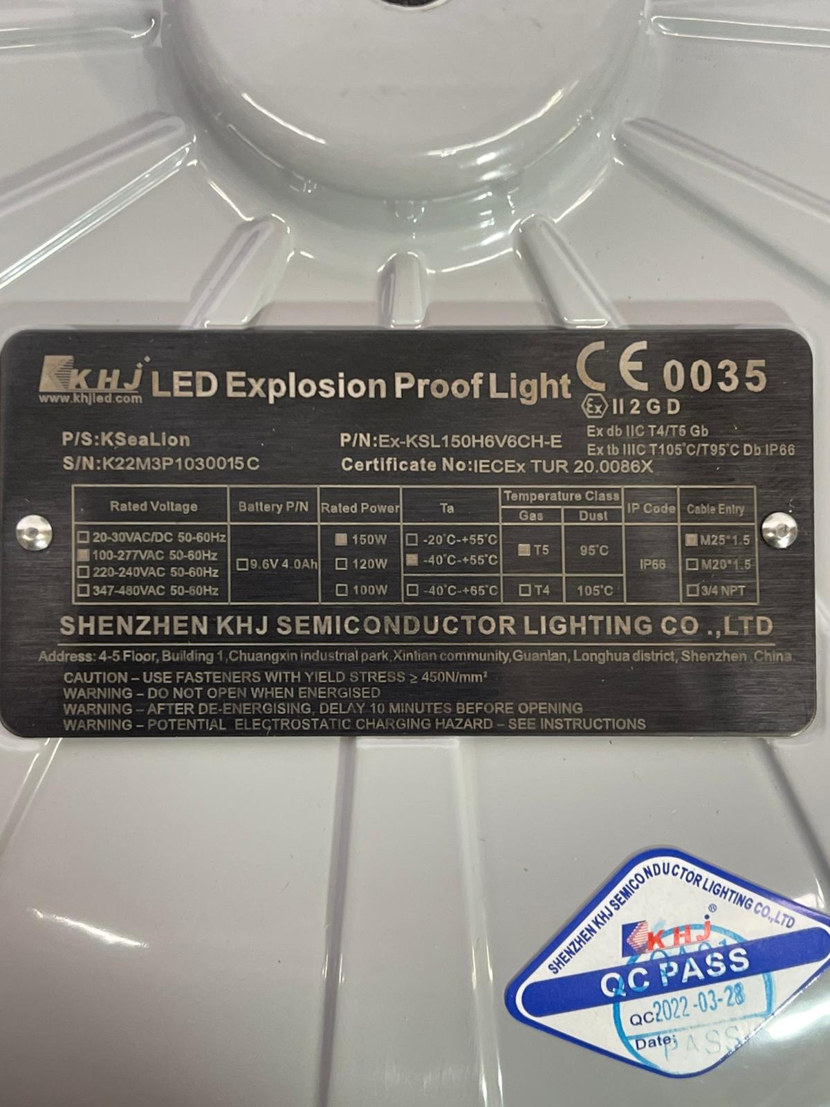 Shineon LED EX Flux (Mk2 Series) Explosion Light