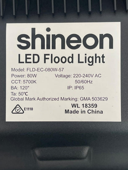 Shineon LED Flood Lights (TORQ MK2) - 80W
