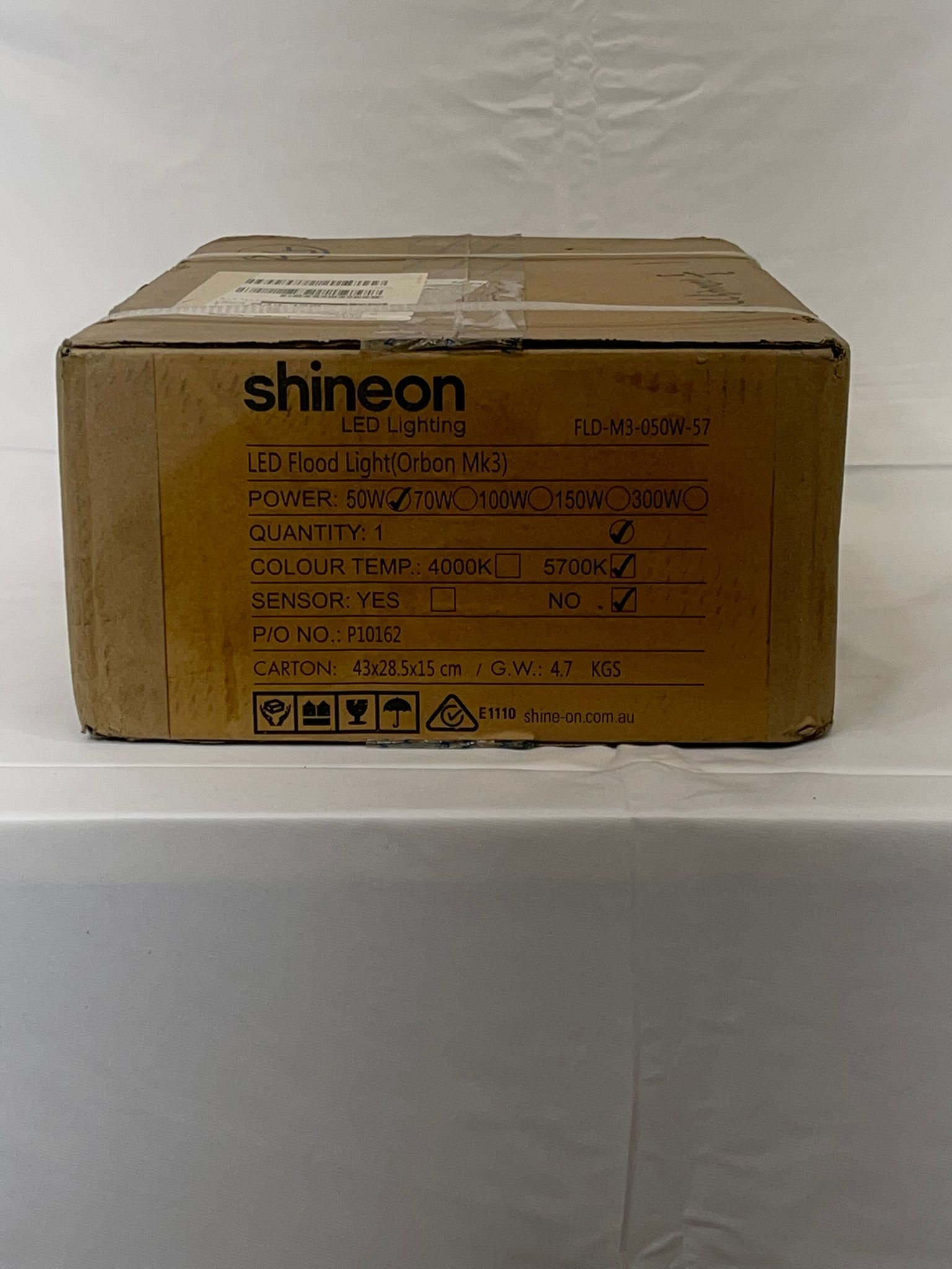 Shineon LED Flood Light (TORQ MK2) 50W CCT: 5000K