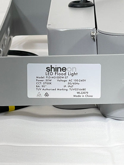 Shineon LED Flood Light (TORQ MK2) 50W CCT: 5000K