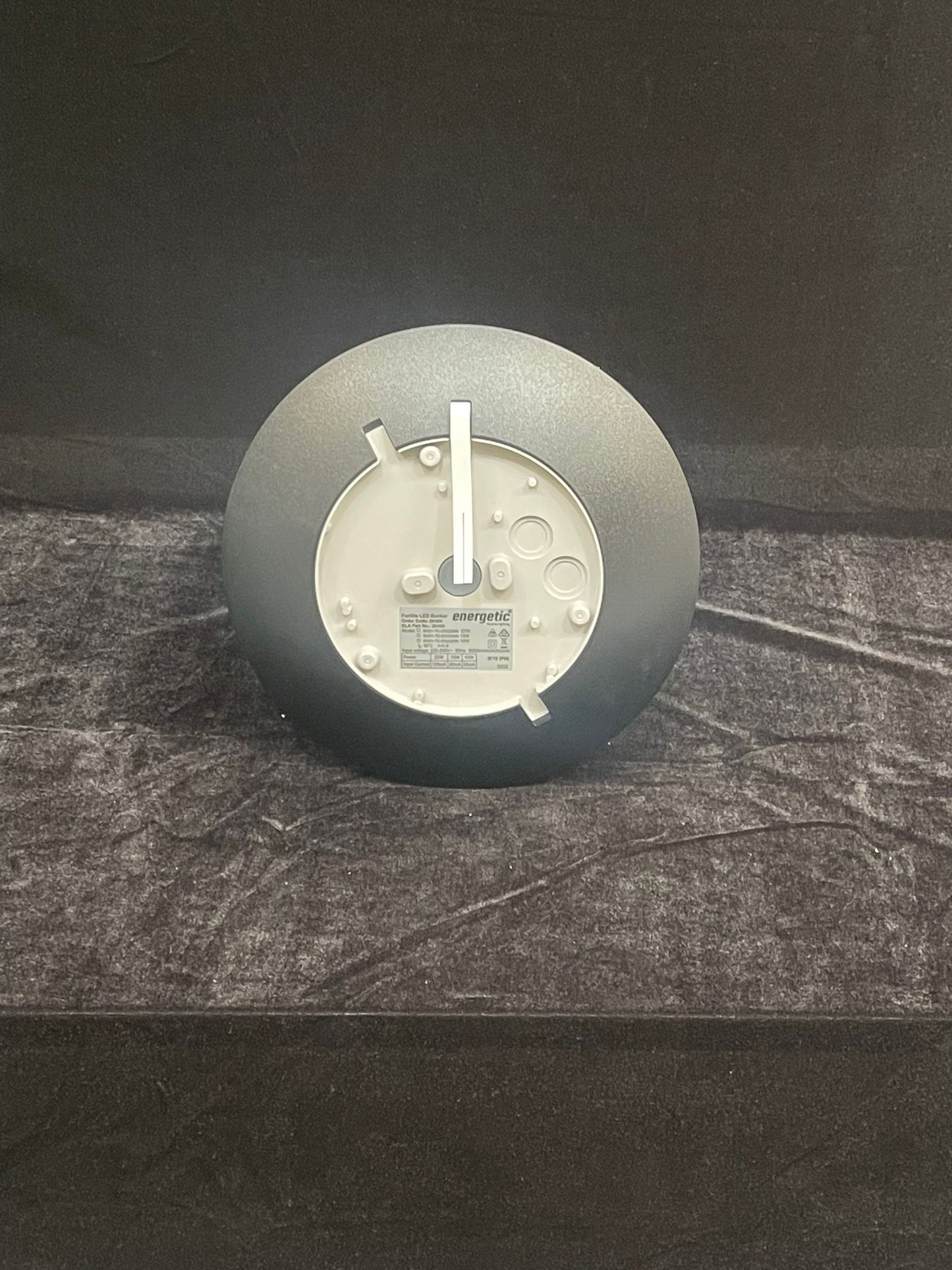 Energetic Smart light LED Bunker, Black Trim 15w, 134x116mm