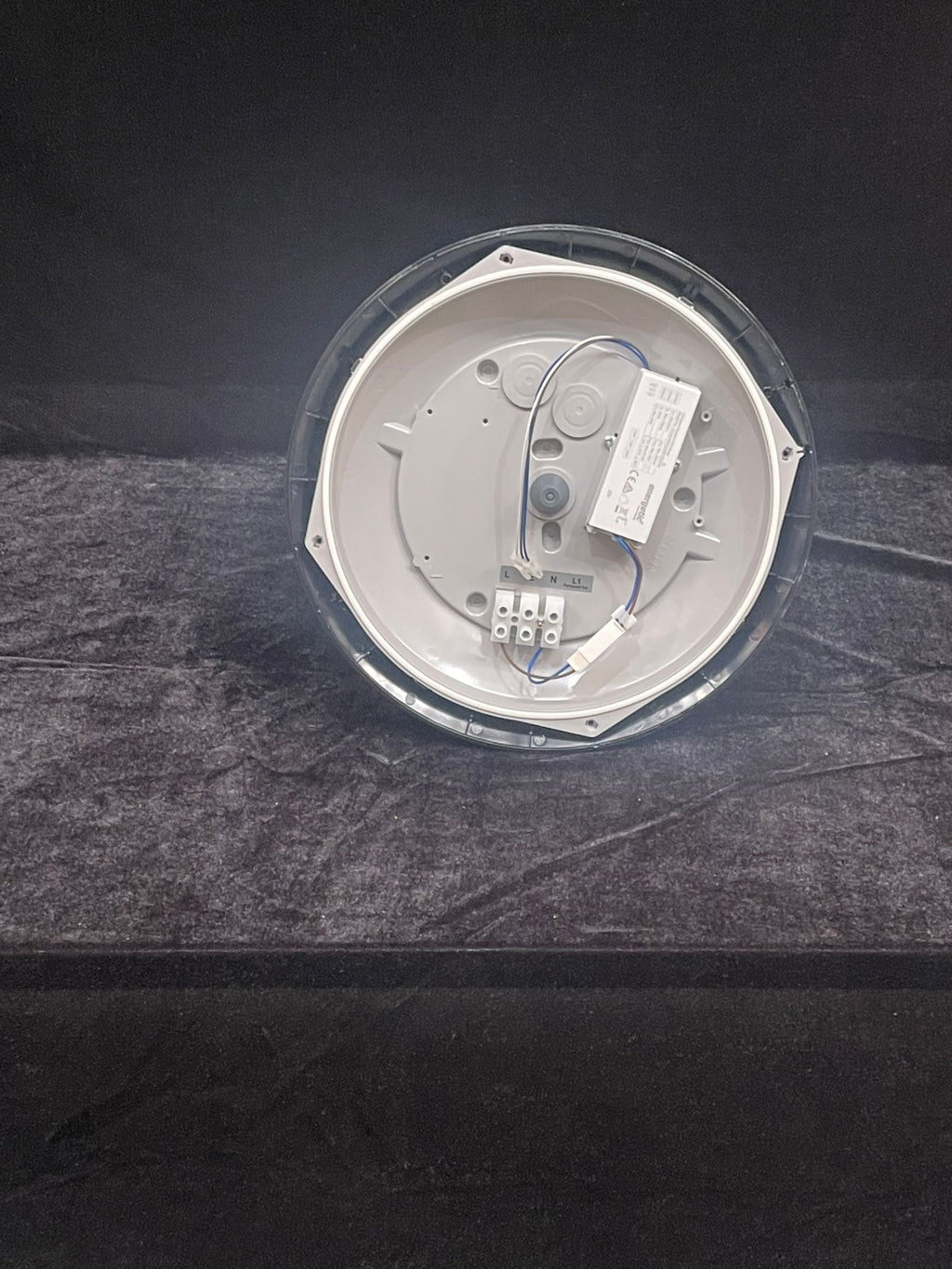 Energetic Smart light LED Bunker, Black Trim 15w, 134x116mm