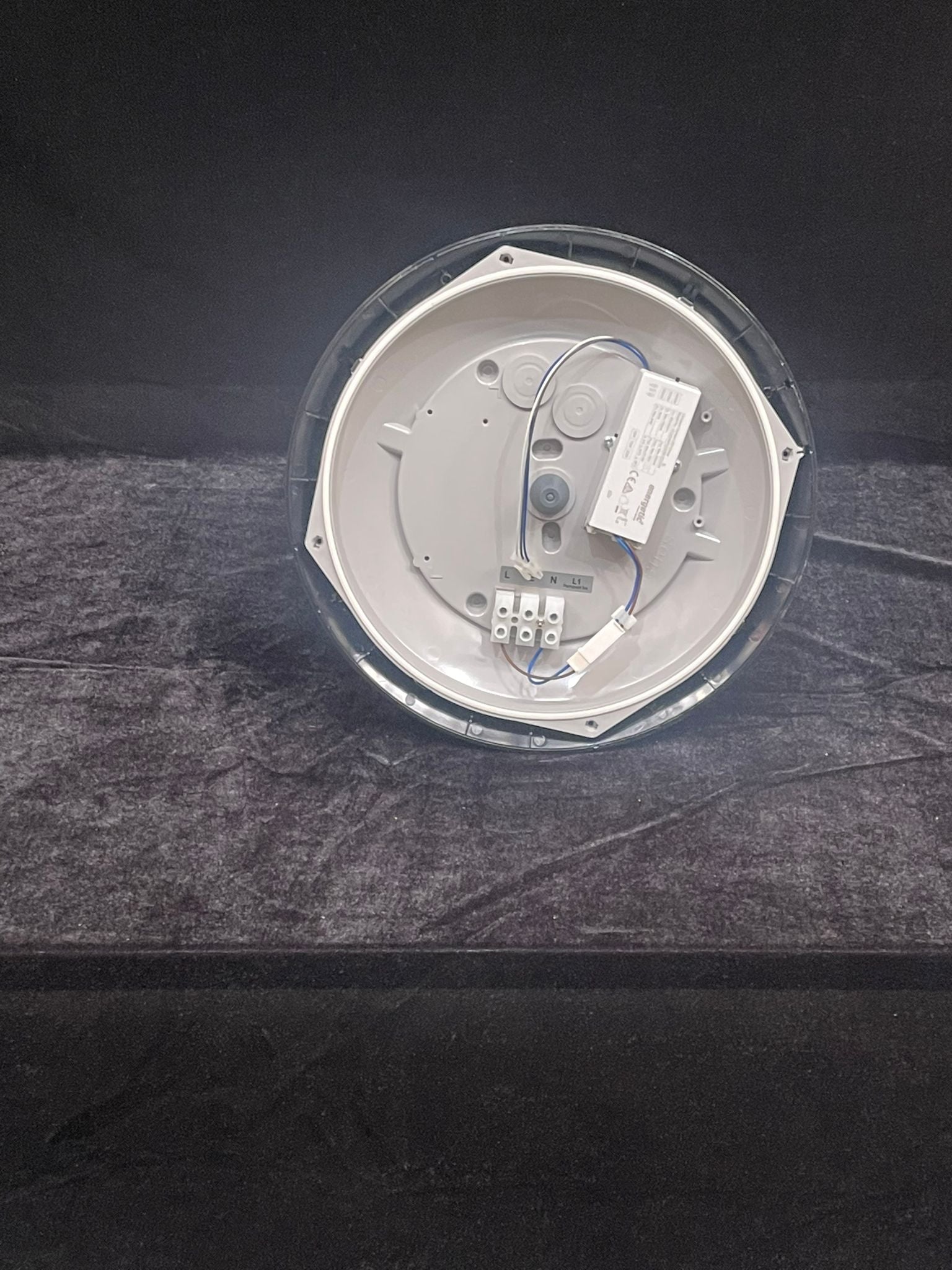 Energetic Smart light LED Bunker, Black Trim 15w, 134x116mm