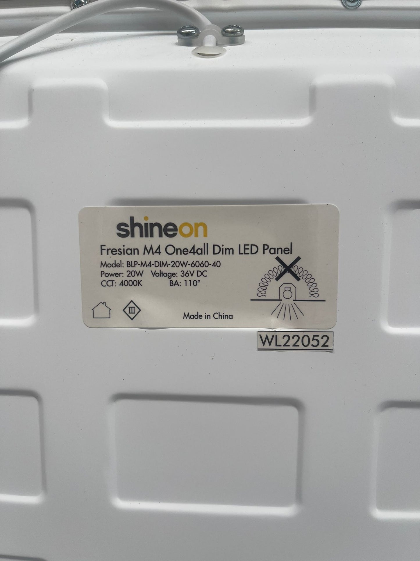 ShineOn Fresian M4 One4All Dimmable LED Panel – 20W