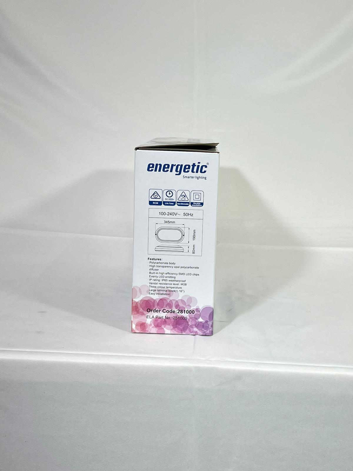 Energetic Smarter Lighting 8w Oval LED Bunker