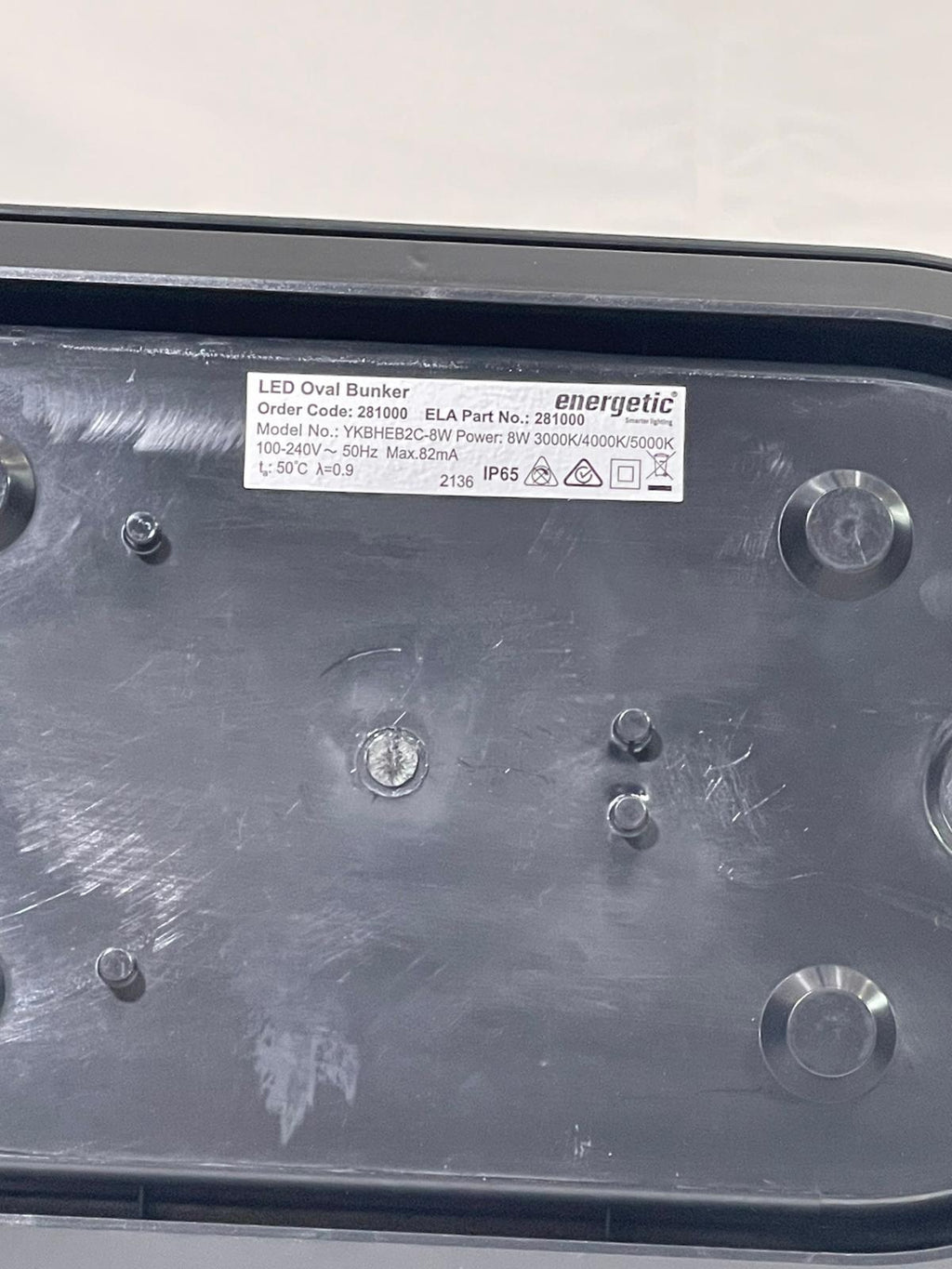 Energetic Smarter Lighting 8w Oval LED Bunker