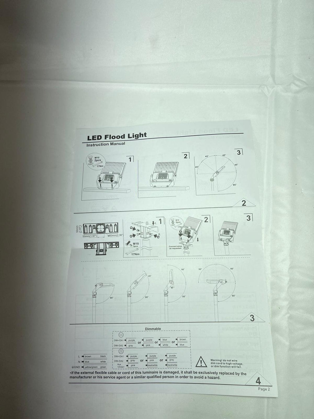 BZT LED Flood Light 200W 4000K
