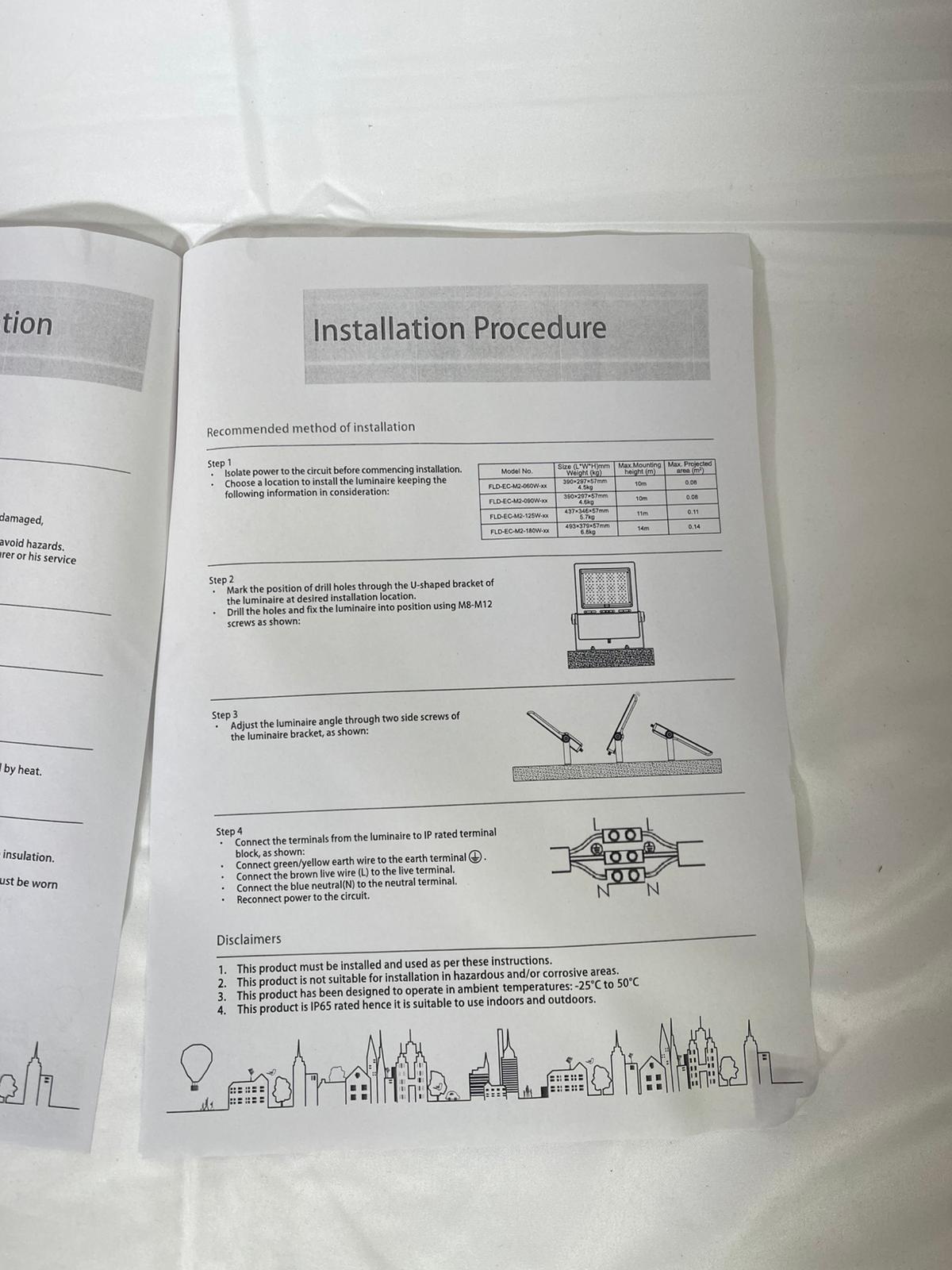Shineon LED Flood Light (TORQ MK2) 90W CCT: 5000K