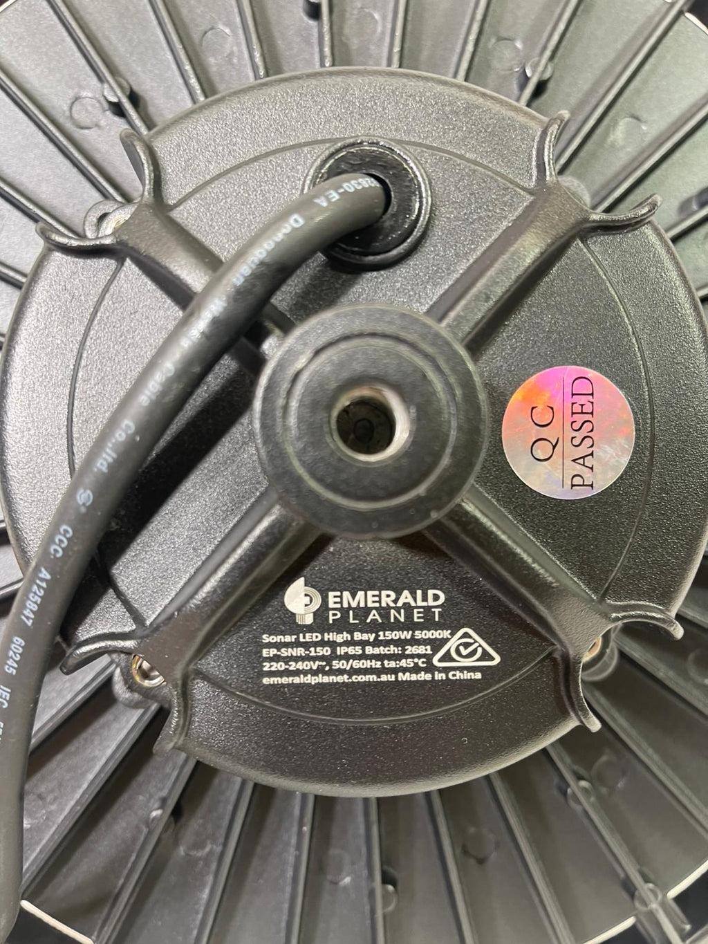 Sonar LED High Bay, 240v, 5000K, IP65, 150W