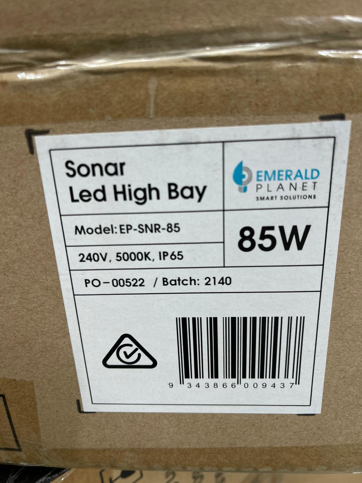 Sonar LED High Bay, 240v, 5000K, IP65