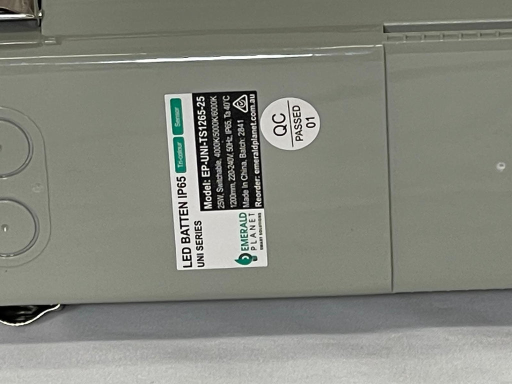 Emerald Planet LED Batten Light 25W, 120Deg, 1200mm