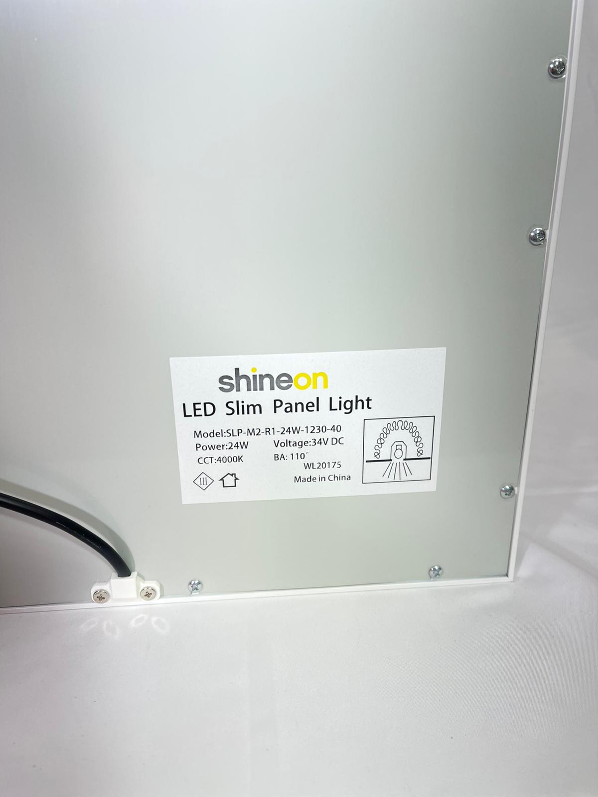 LED Slim Panel Light (OMERA MK2 R1) 24W, 4000k, White