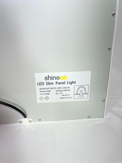 LED Slim Panel Light (OMERA MK2 R1) 24W, 4000k, White