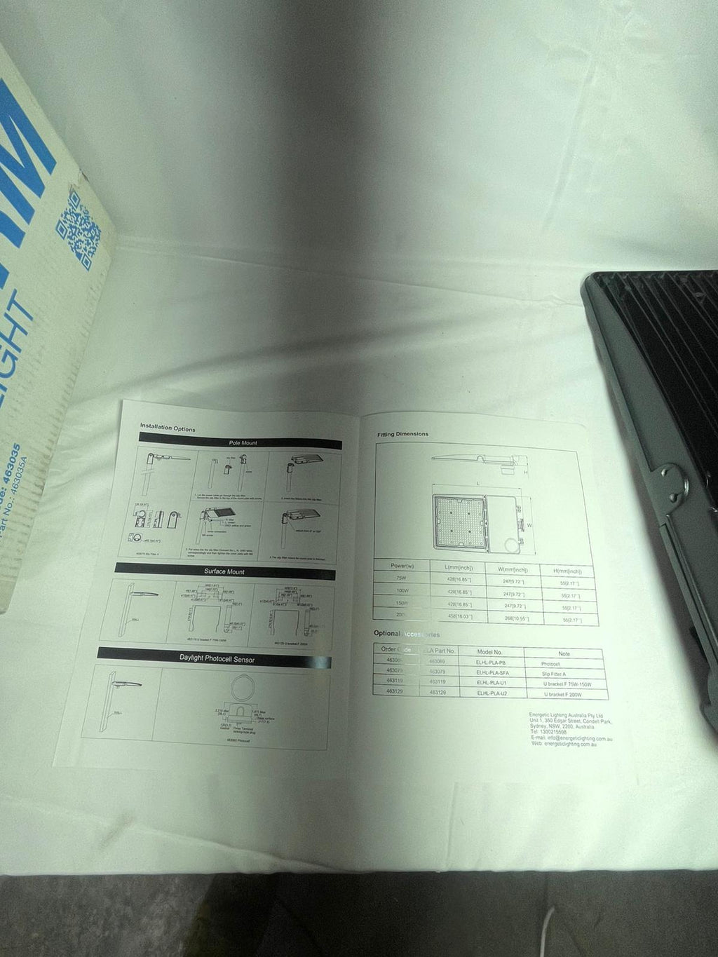 Energetic Storm Area Light 200W