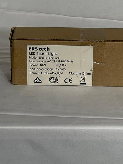 ERS Tech Aurorae LED Indoor Batten Lights CCT: 4,000K 16W 111