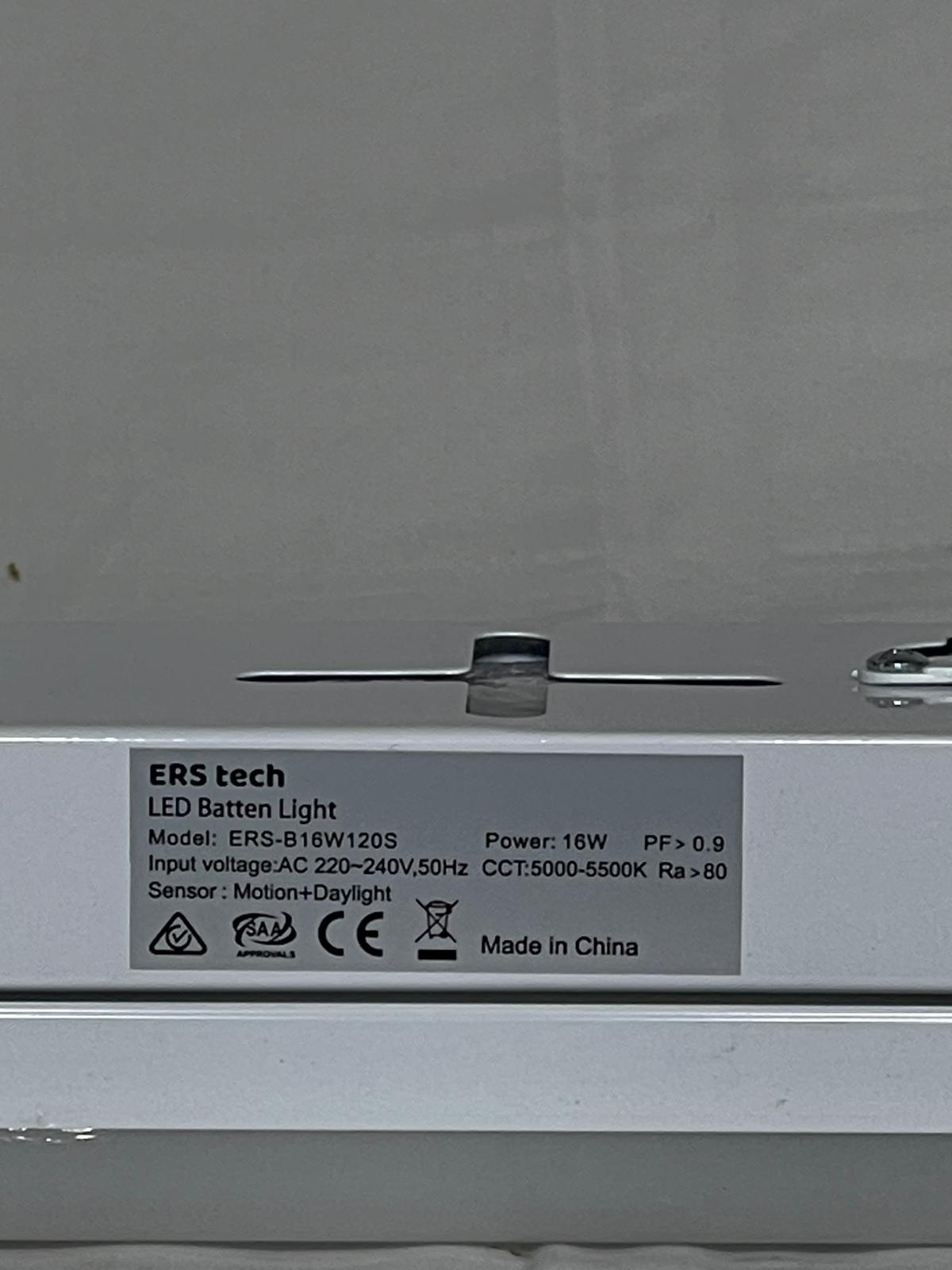 ERS Tech Aurorae LED Indoor Batten Lights CCT: 4,000K 16W 111