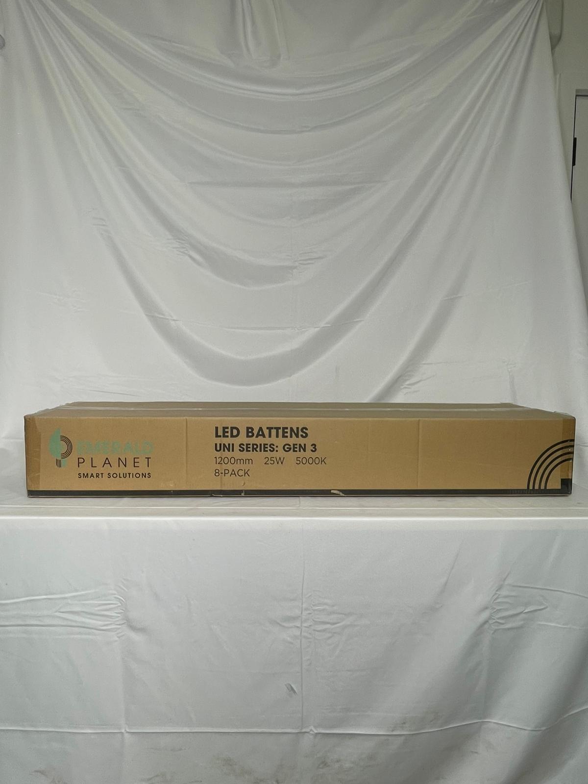 Emerald Planet LED Batten Light 25W, 120Deg, 1200mm