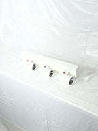 Custom white staircase 4000k