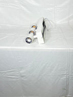 Custom white staircase 4000k