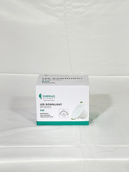 Emerald Planet LED Shoplight HP Eclipse Series G2 Tri-colour Dimmable 5W 70mm