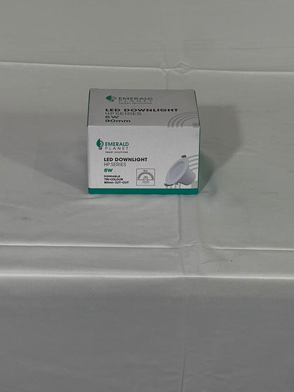 Emerald Planet LED Shoplight HP Eclipse Series G2 Tri-colour Dimmable 8W 90mm