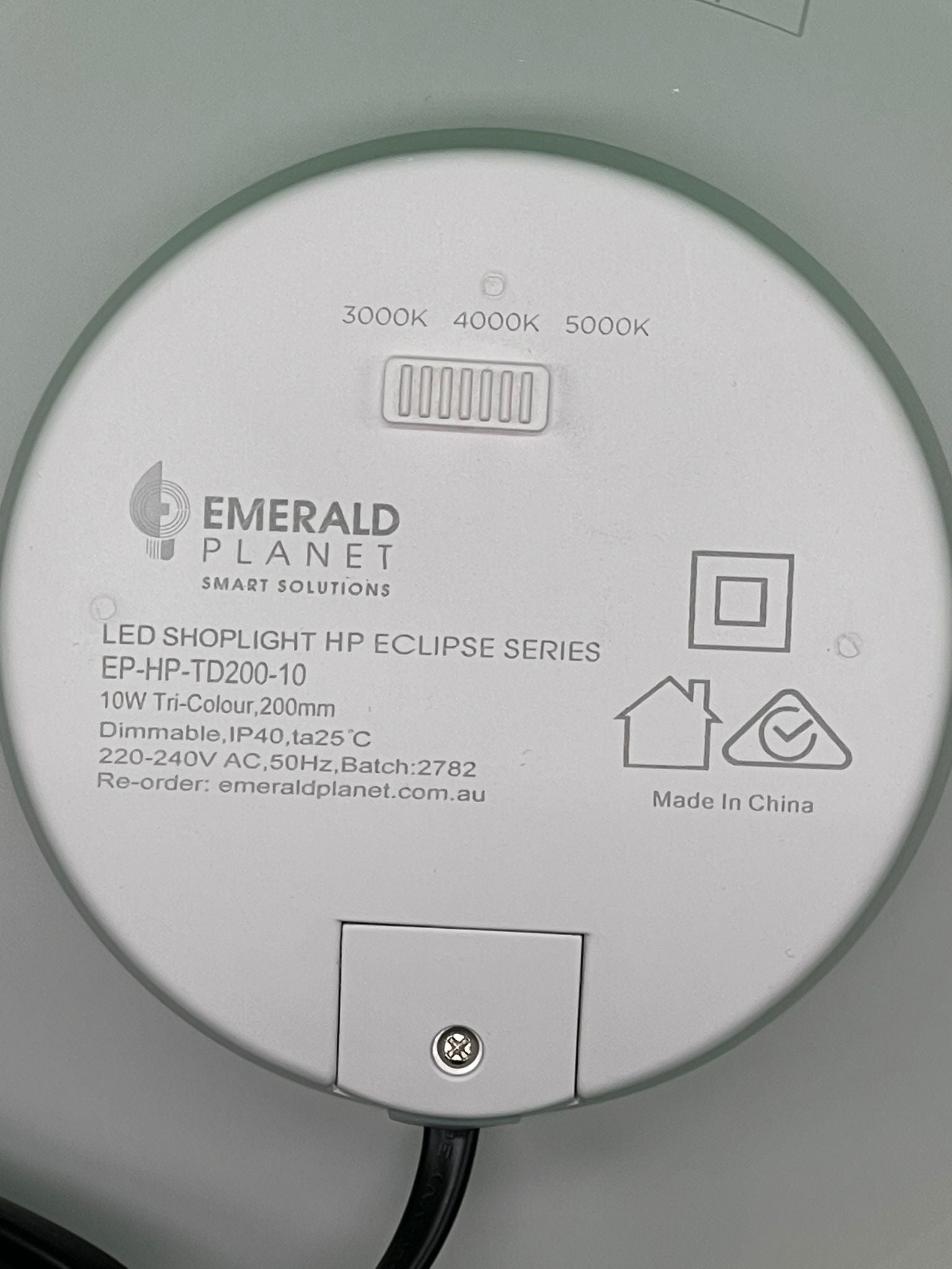 Emerald Planet LED Shoplight HP Eclipse Series 10W