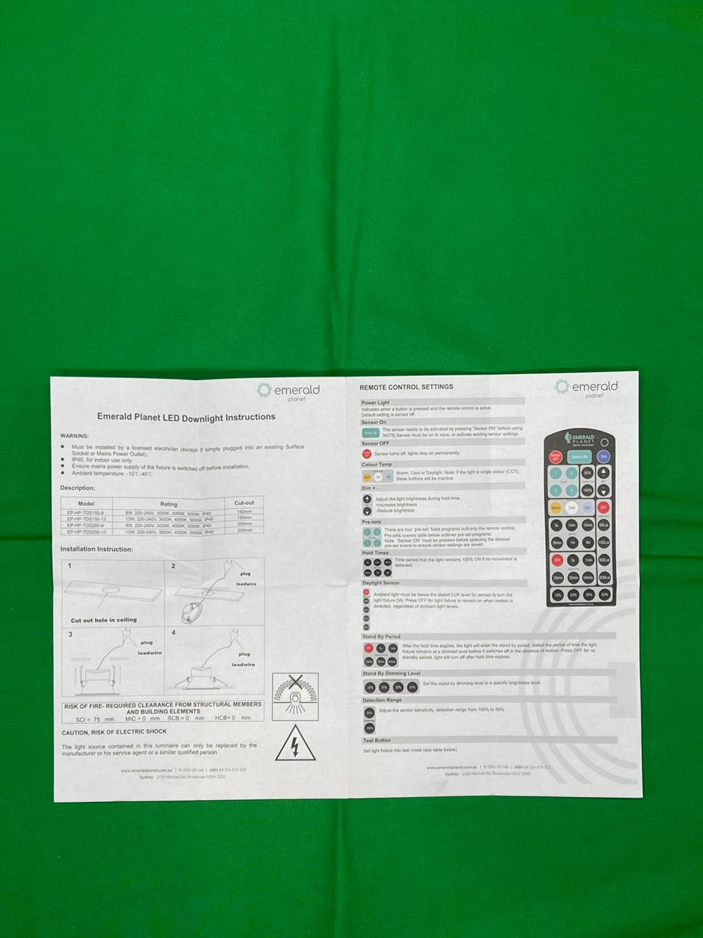 Emerald Planet LED Shoplight HP Eclipse Series G2 Tri-colour Dimmable 13W 200mm