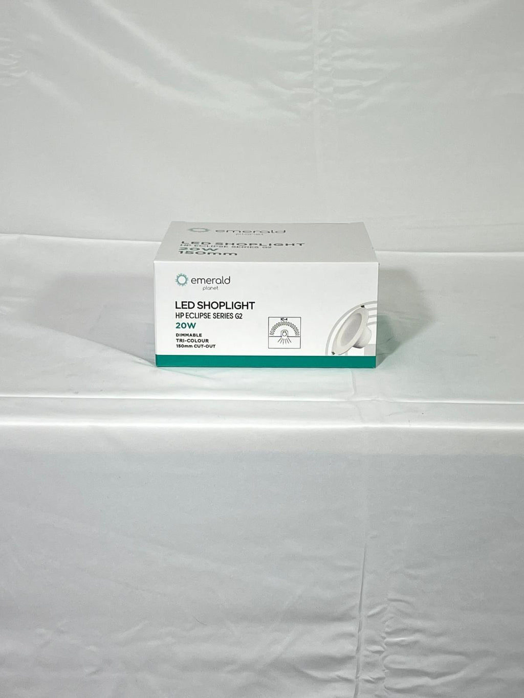 Emerald Planet LED Shoplight HP Eclipse Series G2 Tri-colour Dimmable 20W 150m