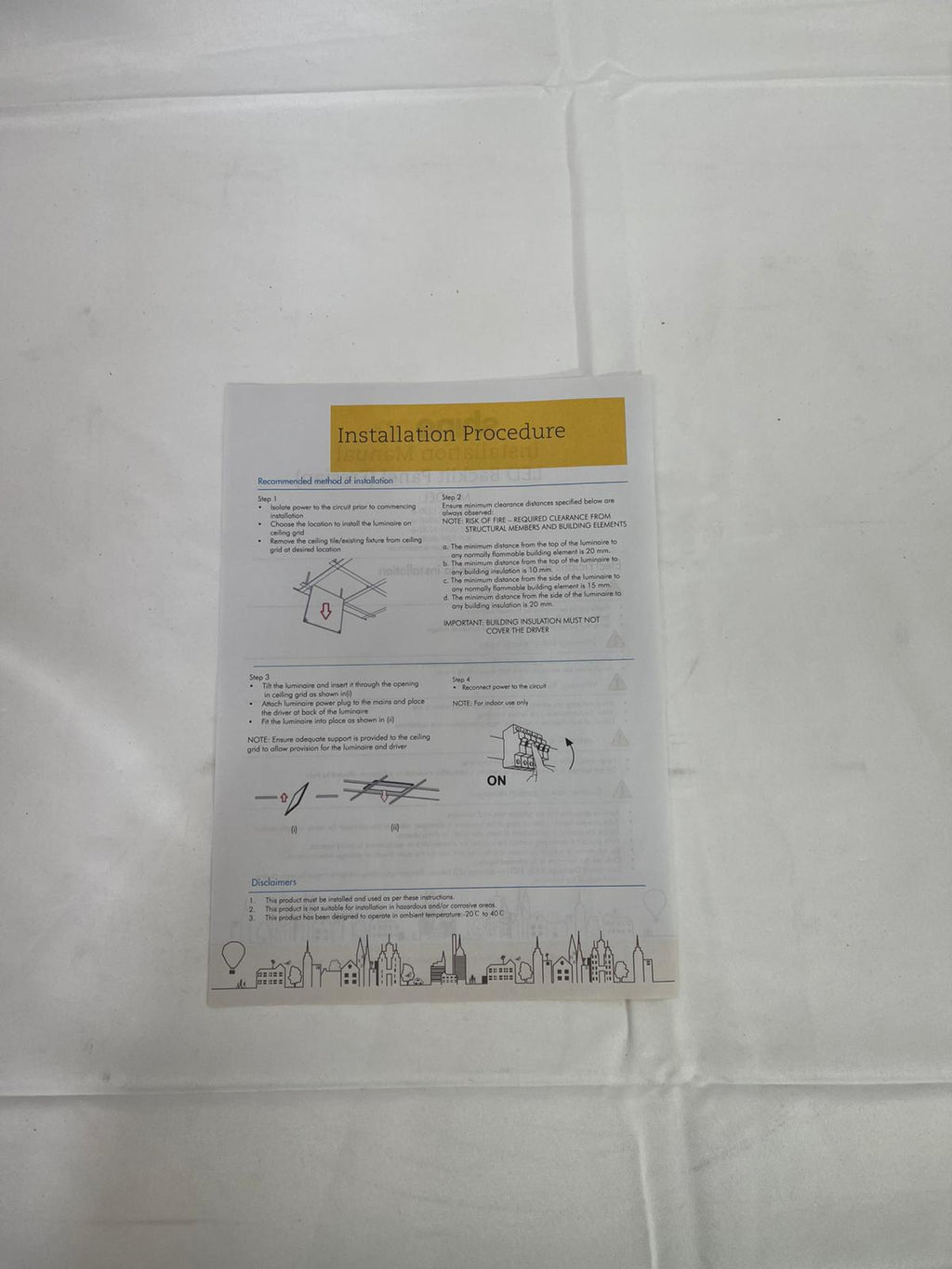 Shineon LED Backlit Panels (Fresian M2) CCT: 4,000K