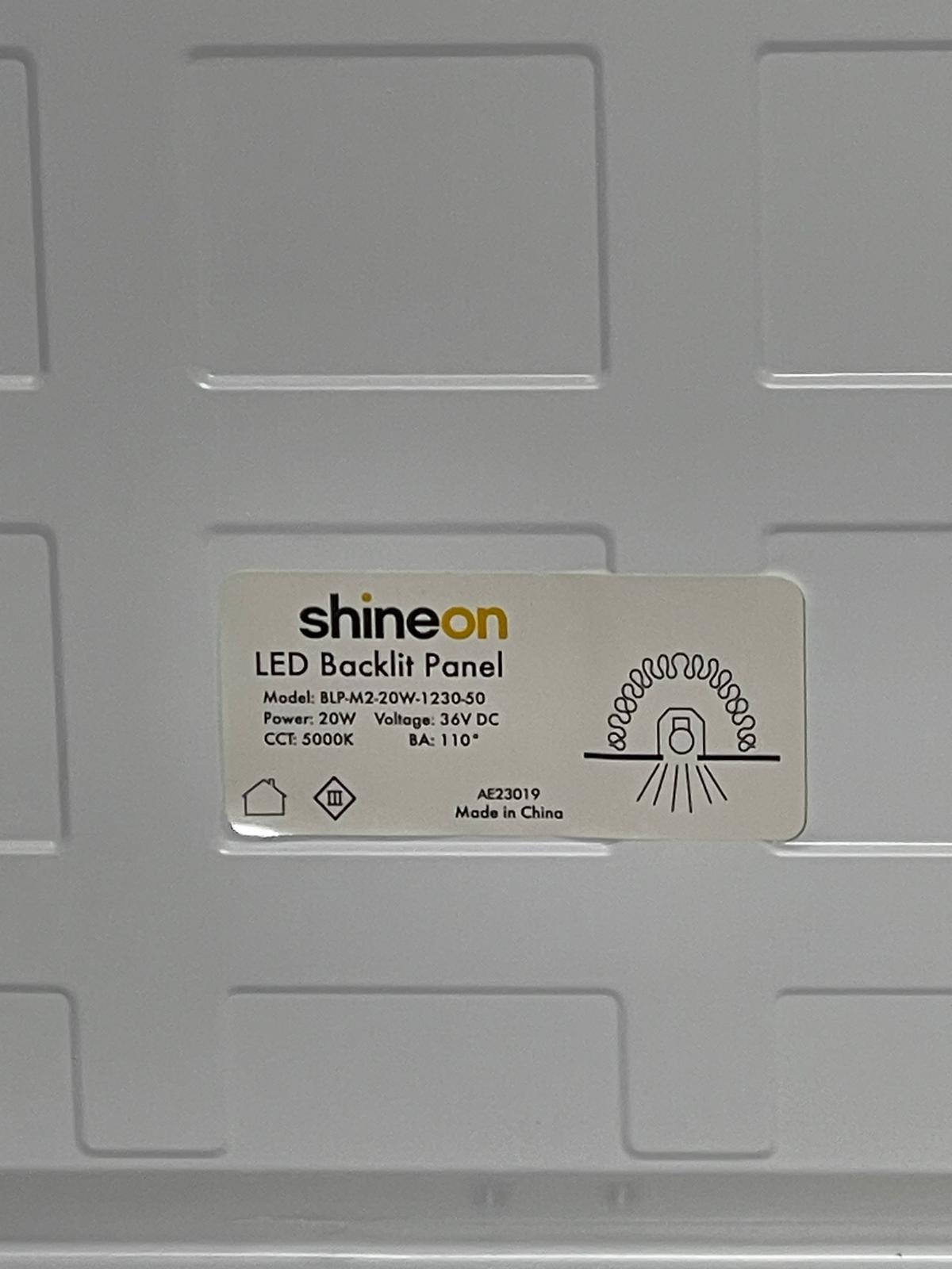 Shineon LED Backlit Panel (Fresian M2) 20W