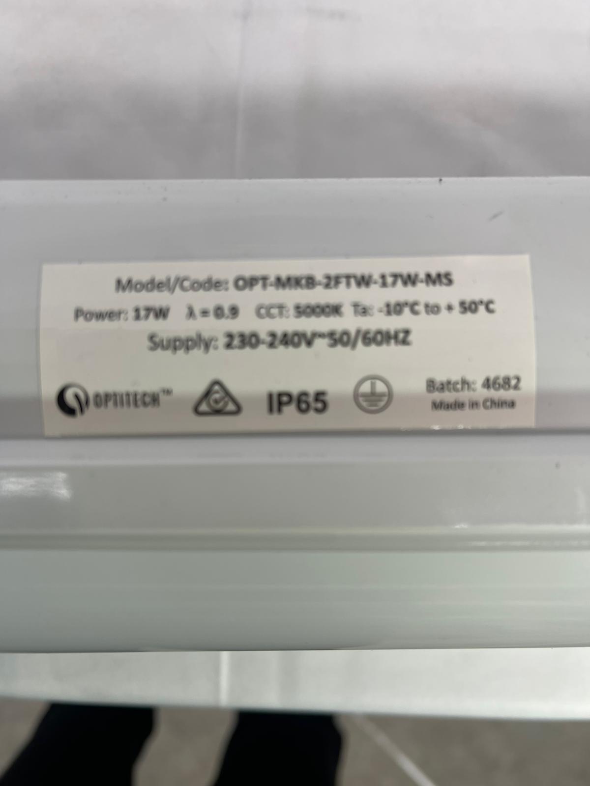 Optitech 17W Light 5000K IP65