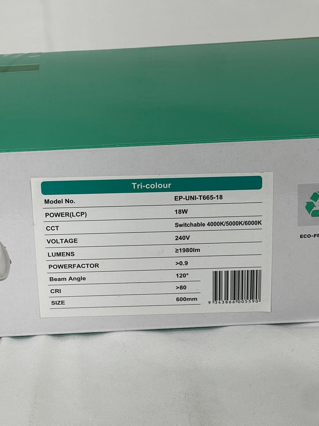 Emerald Planet LED Batten IP65 18W 600mm