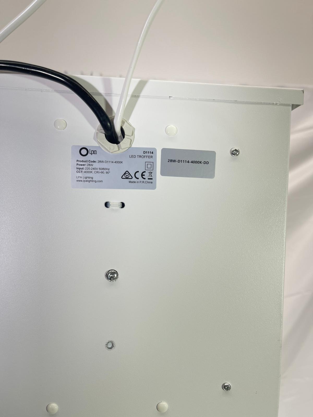 LPA Lighting LED Troffer 28W 4000K