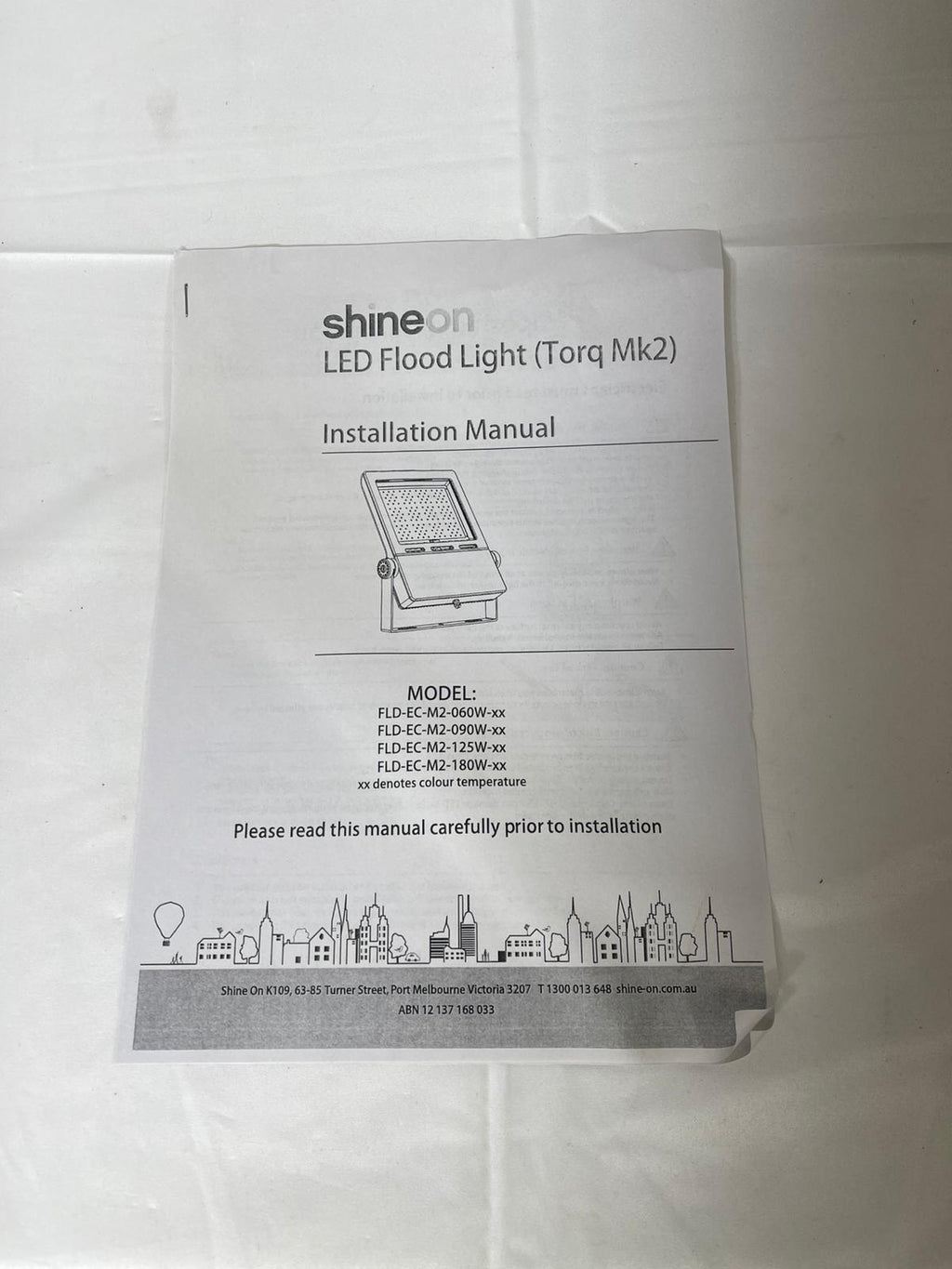 Shineon LED Flood Light (TORQ MK2) 90W CCT: 5000K