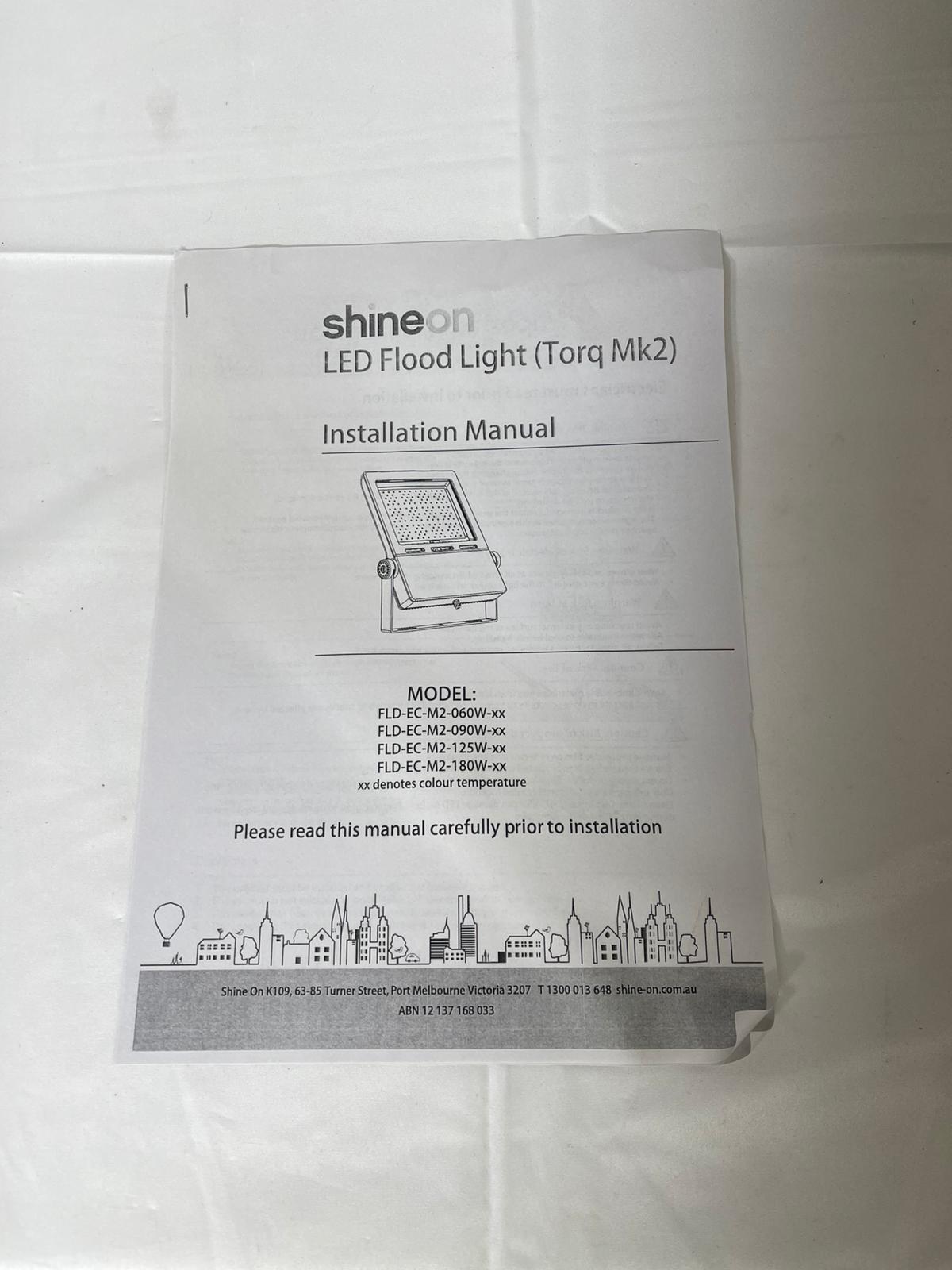 Shineon LED Flood Light (TORQ MK2) 90W CCT: 5000K