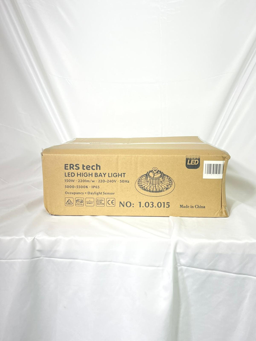 ERS Tech LED High Bay Light 150W CCT: 5000 - 5500K Occupancy + Daylight Sensor