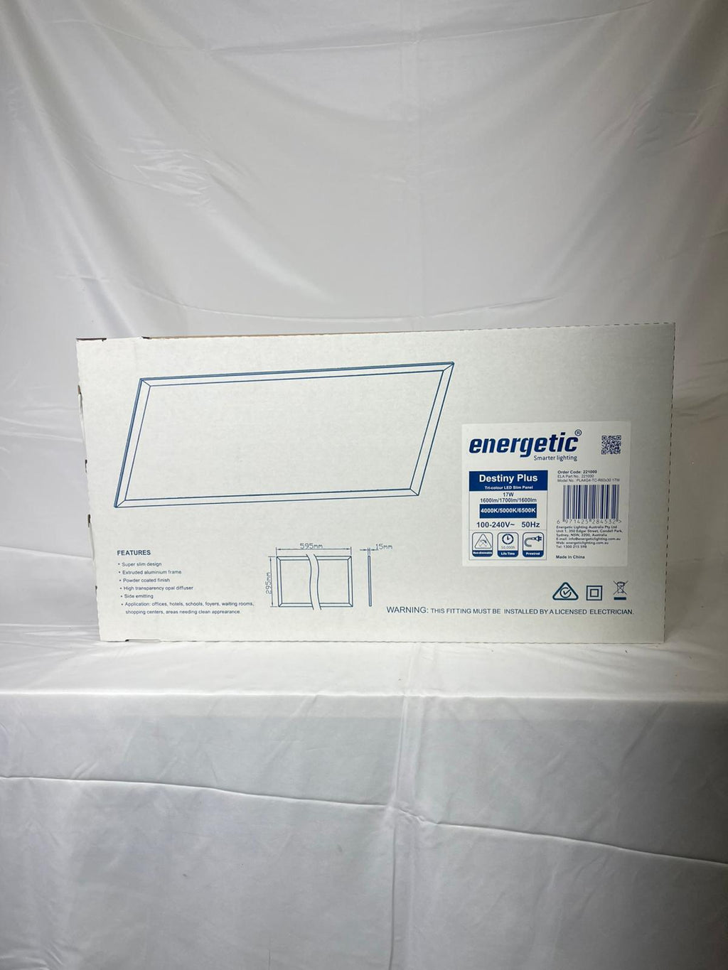 Energetic 17W Slim LED Tri-Colour Light