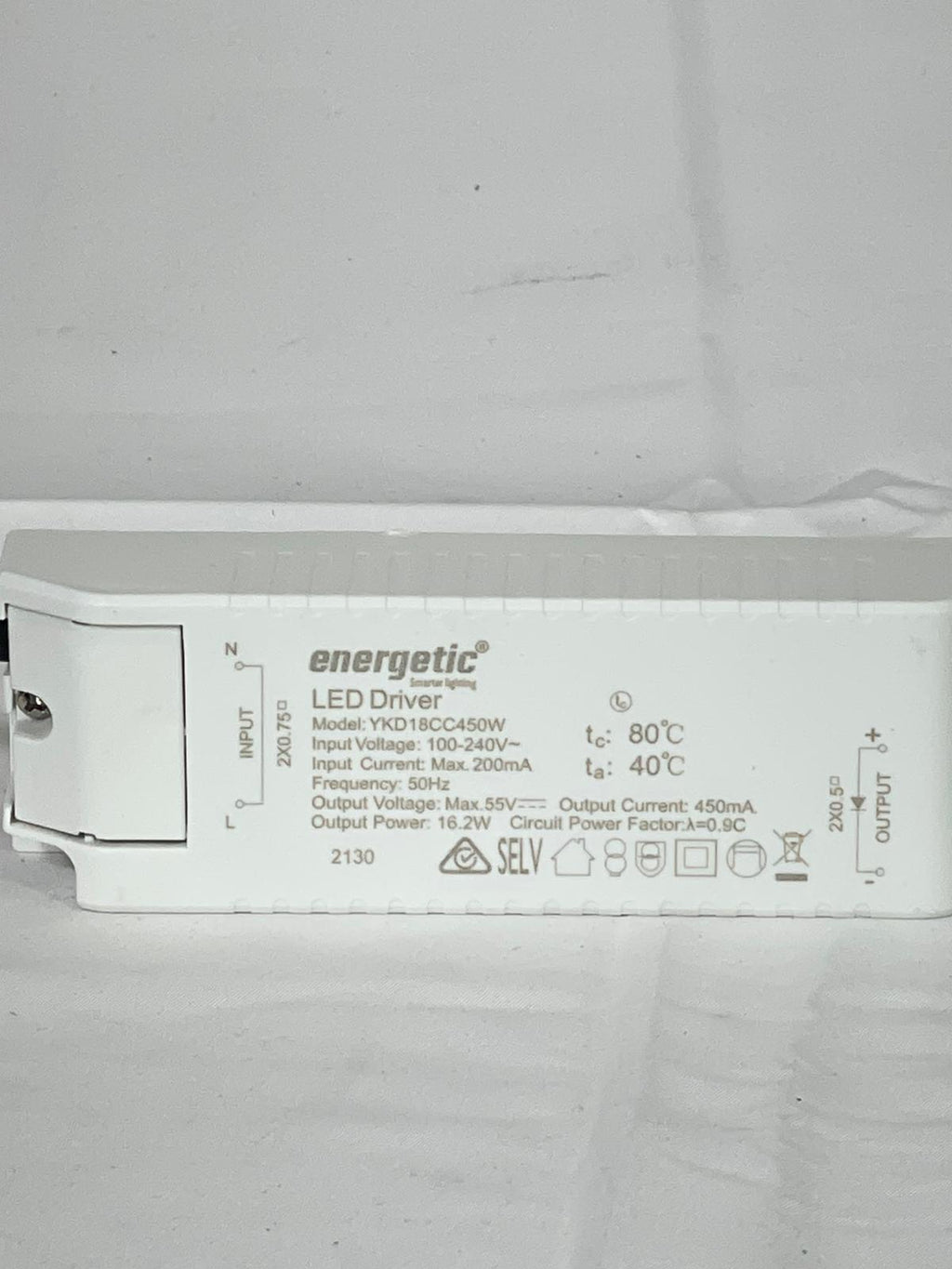 Energetic 17W Slim LED Tri-Colour Light