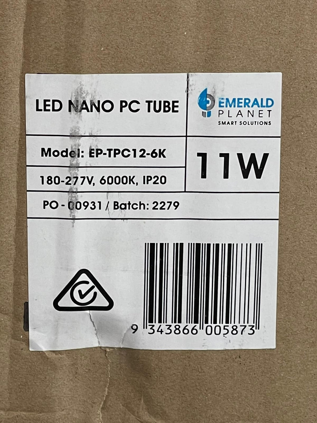 Emerald Planet LED Nano Tube 6000K