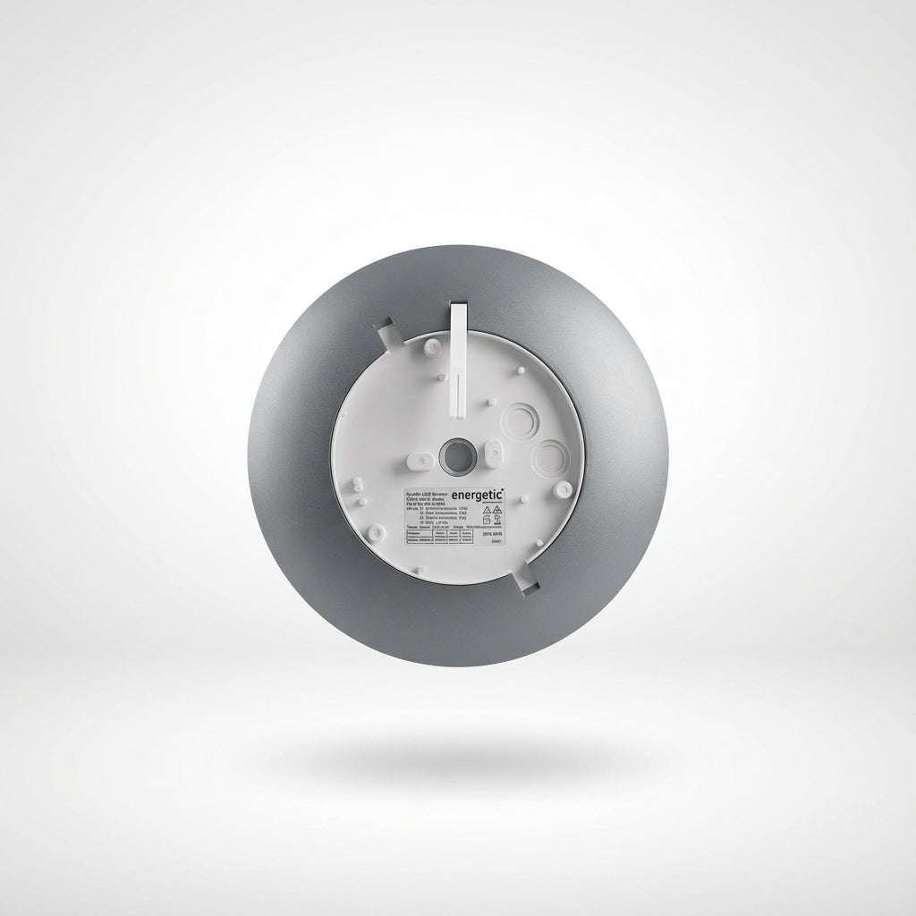 Energetic Smart light LED Bunker, Black Trim 15w, 134x116mm